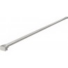 Mexen Uni-P2 Suport drept pentru perete de duș de 10 mm, nichel periat - 830-10-97