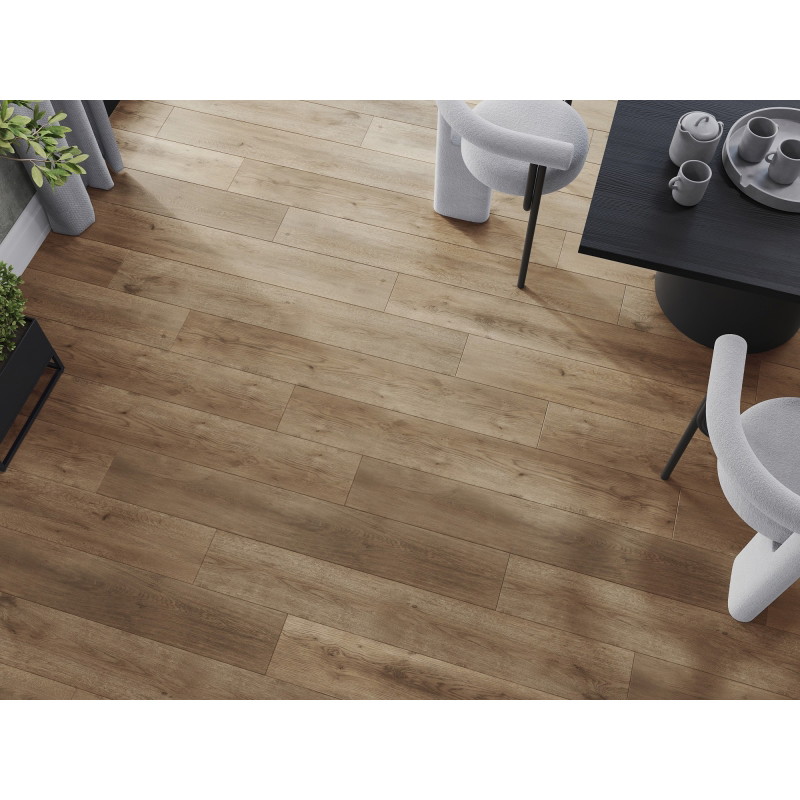 Mexen Spirit Lake probă panouri vinilice LVT Dryback 2,5 mm, suport PVC, 4 V-Fuga, Stejar - F1301-S