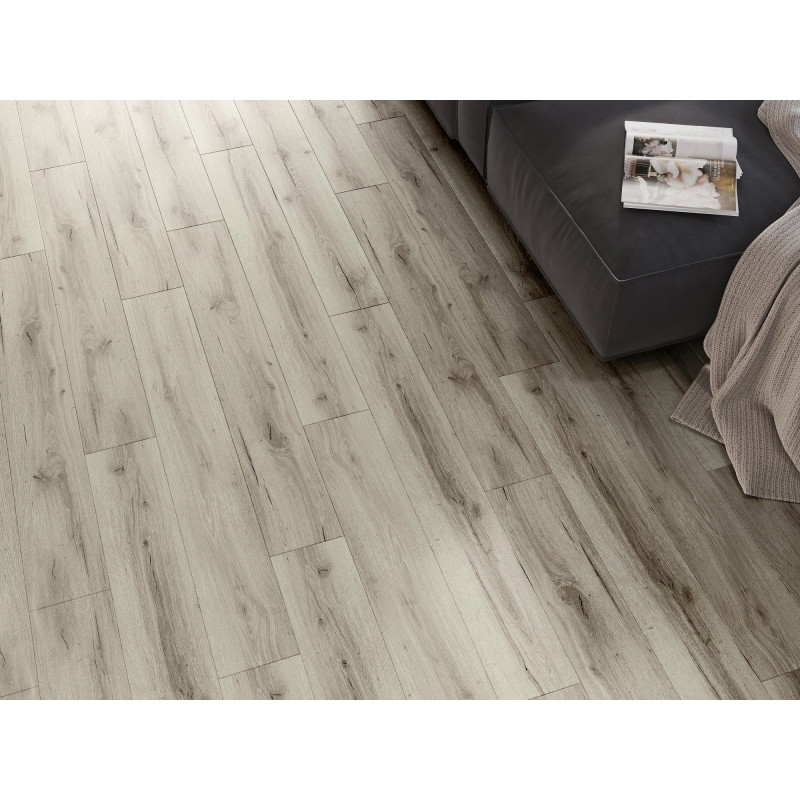 Mexen Wirginia LVT Dryback 2,5 mm-es vinyl padlóburkolat minta, PVC alap, 4 V-fuga, Tölgy - F1305-S