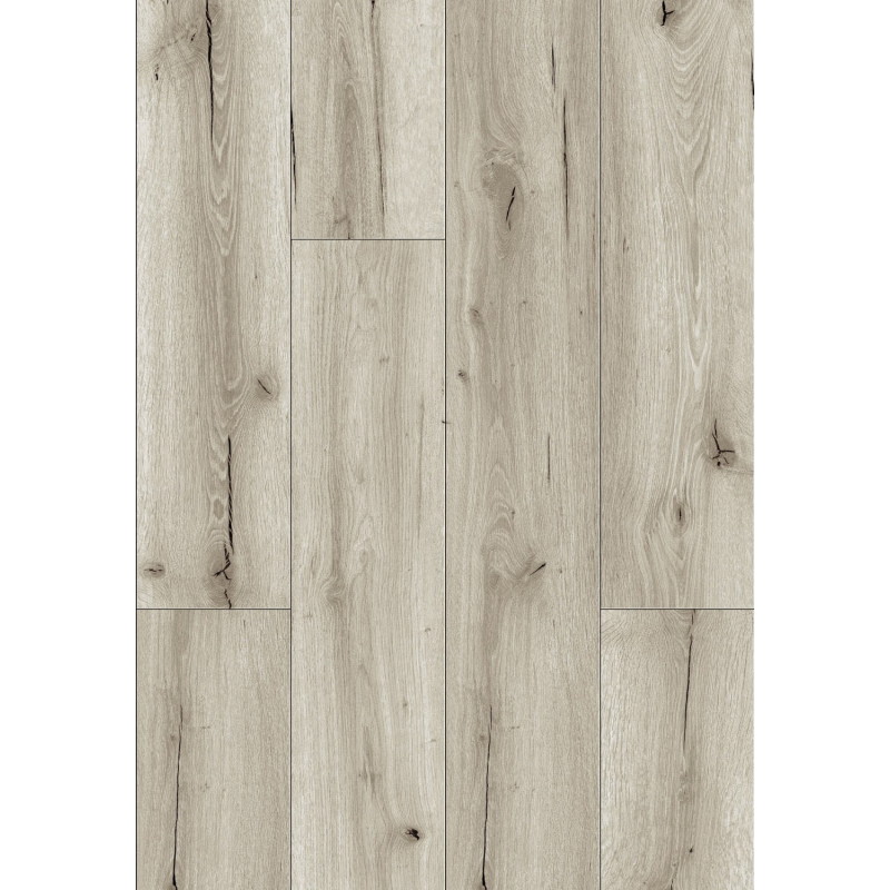 Mexen Wirginia LVT Dryback 2,5 mm-es vinyl padlóburkolat minta, PVC alap, 4 V-fuga, Tölgy - F1305-S