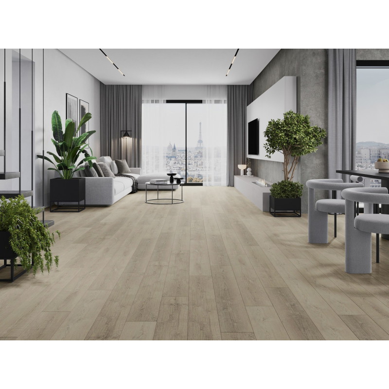 Mexen Parker LVT Dryback 2,5 mm-es vinyl padlóminta, PVC aljzat, 4 V-fuga, Tölgy - F1315-S