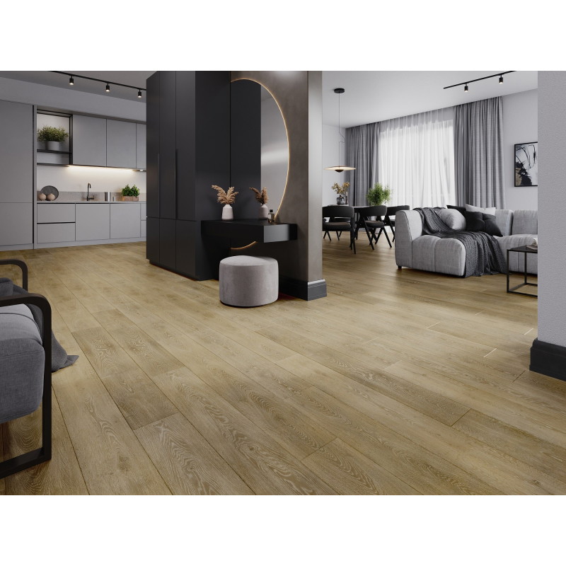 Mexen Alabama LVT vinilpanelek mintája Dryback 2,5 mm, PVC alátét, 4 V-fuga, Tölgy - F1319-S