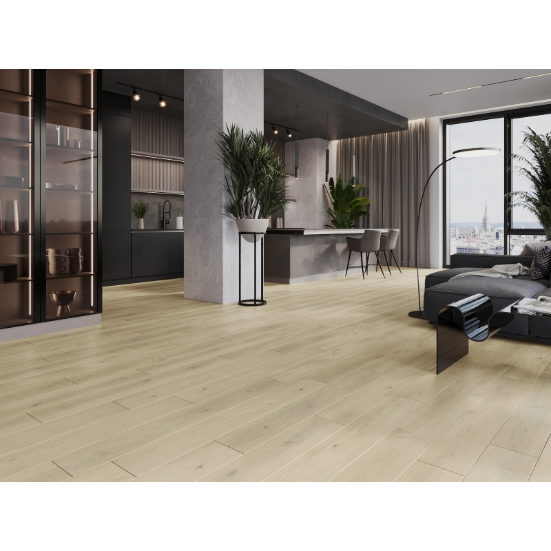Mexen Calera probă panouri vinilice LVT Dryback 2,5 mm, substrat PVC, 4 V-Fugă, Stejar - F1320-S
