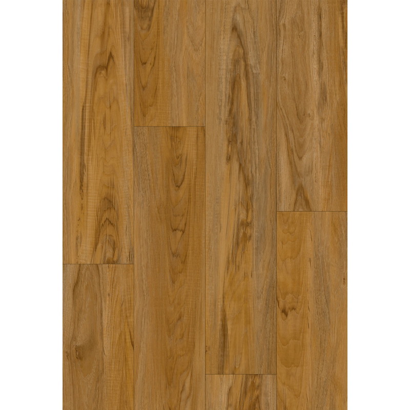 Mexen Norfolk  LVT Dryback 2,5 mm vastag vinyl padlóminta, PVC aljzat, 4 V-fuga, Teak - F1393-S
