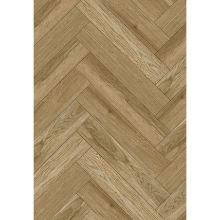 Mexen Manhattan vinil panel mintája halszálka LVT Dryback 2,5 mm, PVC alátét, 4 V-fuga, Tölgy - F1473-S