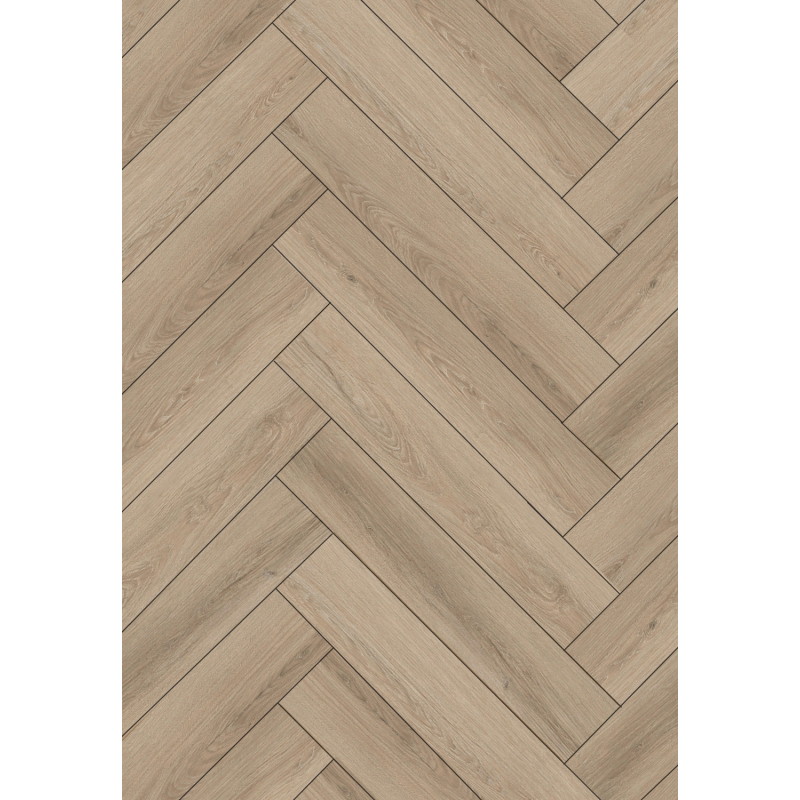 Mexen Palmdale  probă de panouri vinilice heringbone LVT Dryback 2,5 mm, substrat PVC, 4 V-Fuga, Stejar - F1480-S