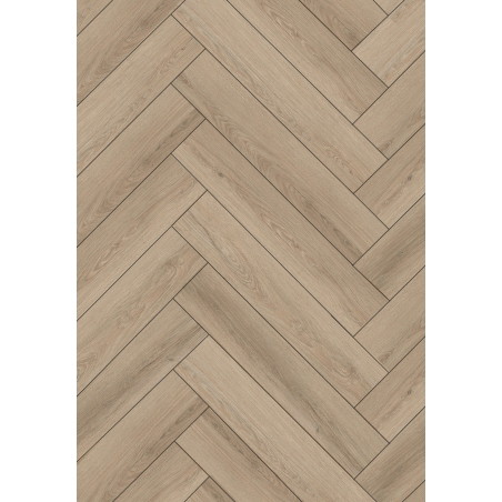 Mexen Palmdale  probă de panouri vinilice heringbone LVT Dryback 2,5 mm, substrat PVC, 4 V-Fuga, Stejar - F1480-S