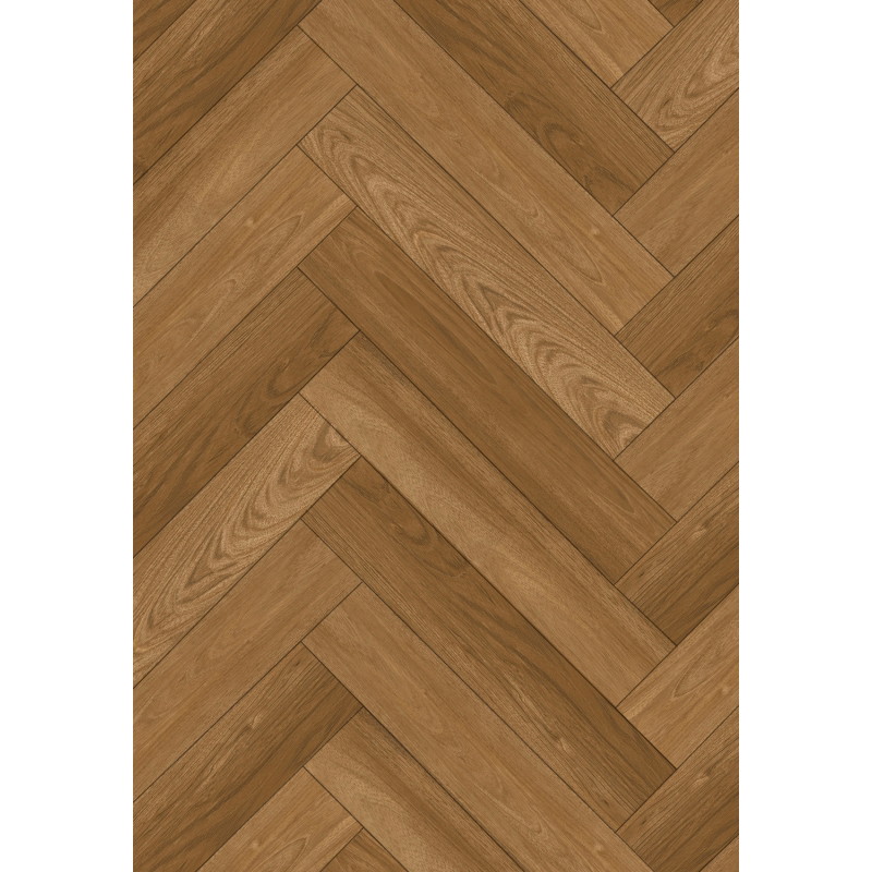 Mexen Overland Park vinyl panel minta halszálka LVT Dryback 2,5 mm, alátét 4 V-fuga, Jatoba - F1487-S