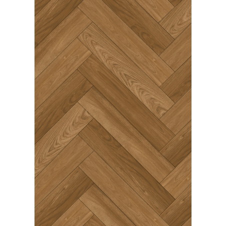 Mexen Overland Park vinyl panel minta halszálka LVT Dryback 2,5 mm, alátét 4 V-fuga, Jatoba - F1487-S