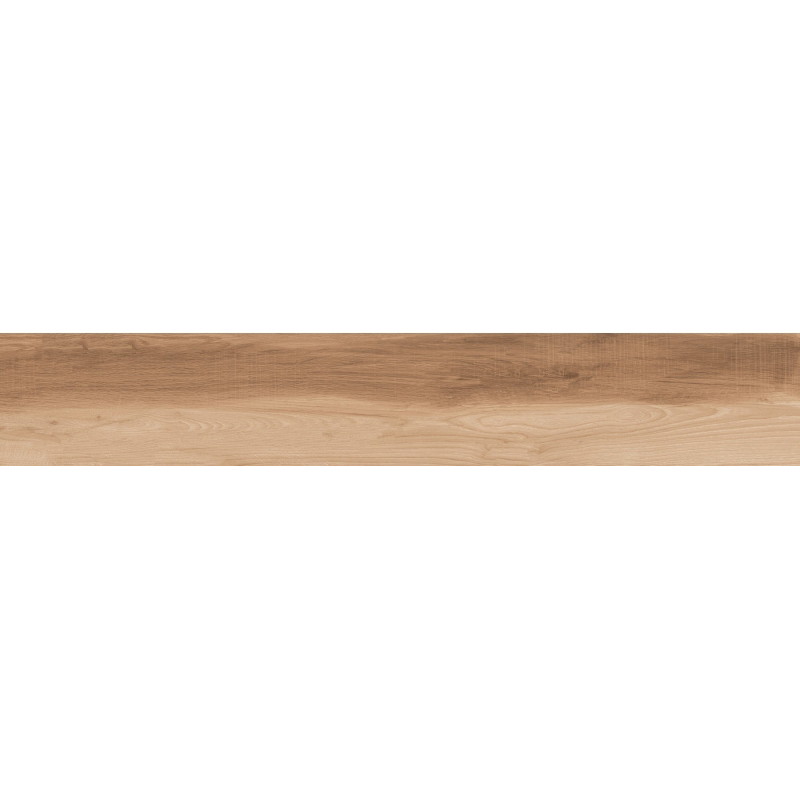 Mexen Indica Probe de gresie glazurată rectificată Brown G1, placă de podea-pereți imitatie lemn, mată - TL604-02-S