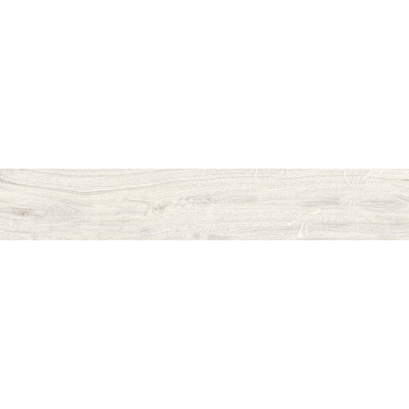 Mexen Wood Ville Bianco rektifikált, mázas gres minta G1, fa hatású padló- és fali csempe, véséses - TL613-01-S