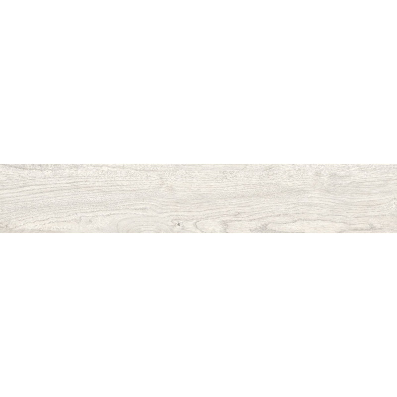 Mexen Wood Ville Bianco rektifikált, mázas gres minta G1, fa hatású padló- és fali csempe, véséses - TL613-01-S