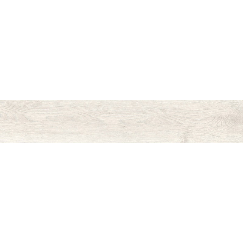 Mexen Wood Ville Bianco rektifikált, mázas gres minta G1, fa hatású padló- és fali csempe, véséses - TL613-01-S