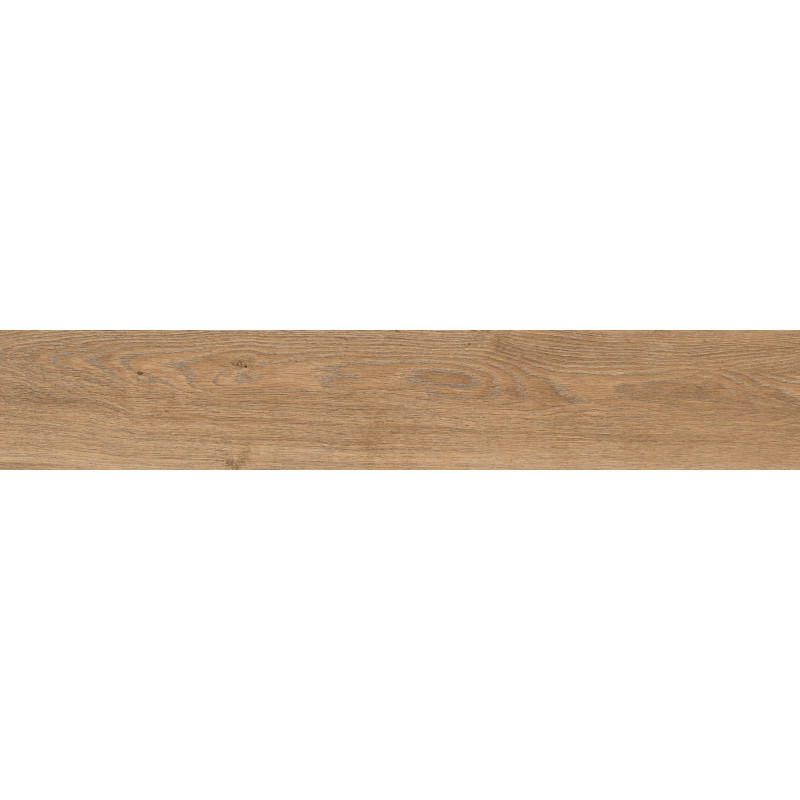 Mexen Wood Ville Probă brown de gresie glazurată rectificată G1, placă de pardoseală și perete tip lemn, carving