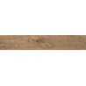 Mexen Wood Ville Probă brown de gresie glazurată rectificată G1, placă de pardoseală și perete tip lemn, carving