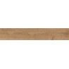 Mexen Wood Ville Probă brown de gresie glazurată rectificată G1, placă de pardoseală și perete tip lemn, carving
