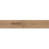 Mexen Wood Ville Probă brown de gresie glazurată rectificată G1, placă de pardoseală și perete tip lemn, carving