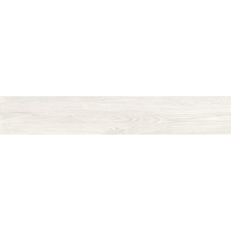 Mexen Savana Bianco probă de gresie glazurată rect. G1, placă imitație lemn pentru podea și perete, carving - TL614-00-S