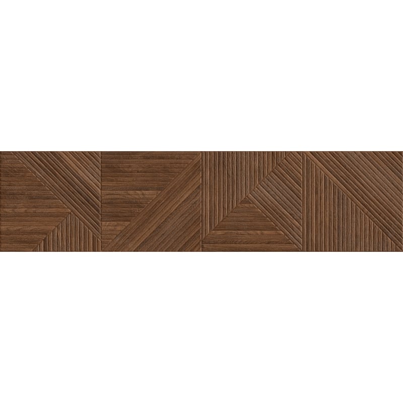 Mexen Ideal  Probă de gresie smălțuită rectificată Cherry G1, placă de perete mată imitând lemnul - TL701-51-S