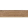 Mexen Western Wood Probă de gresie glazurată rectificată Nuc G1, placă de perete cu aspect de lemn, mat - TL702-54-S