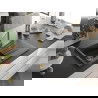 Mexen Cesar chiuvetă de granit cu o cuvă și picurător și baterie de bucătărie Rita, negru pătat - 6514-76-670300-50