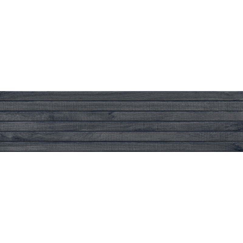 Mexen Western Wood Nero rektifikált, üvegezett gres minta G1, famintás fali lap, matt - TL702-58-S