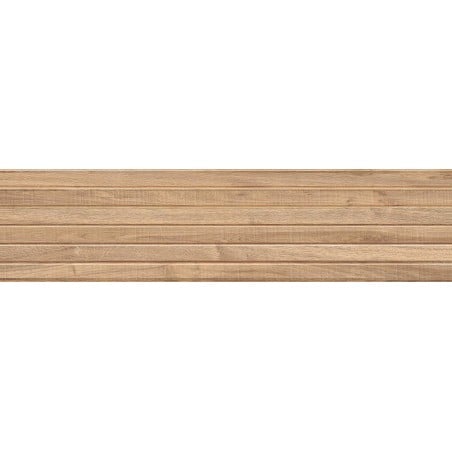 Mexen Mulberry Wood Honey mázas, rektifikált gresminta G1, falra szerelhető fapadló hasonmás, matt - TL703-51-S