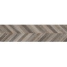 Mexen Native Probă neagră de gresie glazurată rectificată G1, placă podea-perete imitatie lemn, carving - TL704-00-S