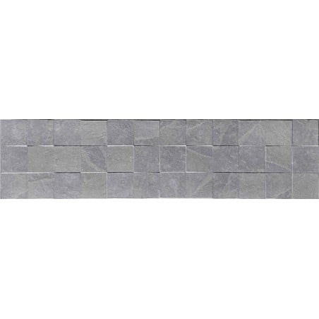 Mexen Icon Lyon Gris mostră de gresie smălțuită rectificată. G1, placă de perete, mată - TL712-54-S