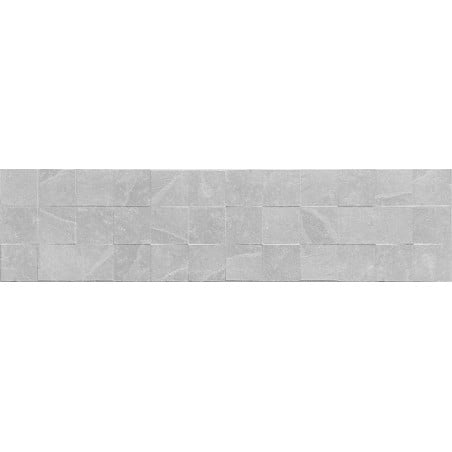 Mexen Icon Lyon Silver eșantion de gresie glazurată rectificată G1, placă de perete, mat - TL712-55-S