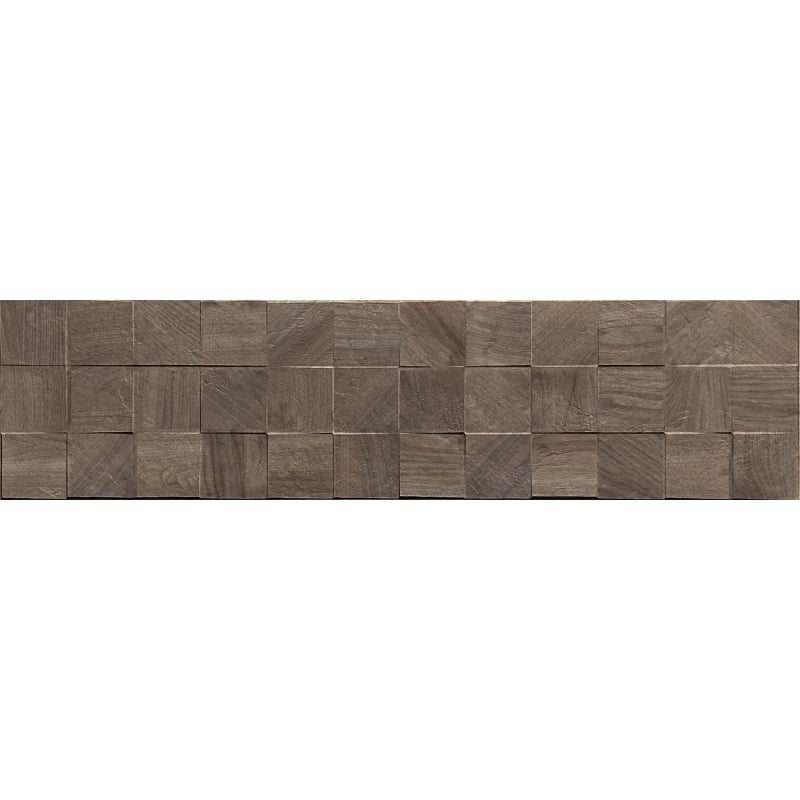 Mexen Riga Lyon Choco mázas gres minta, famintás fali csempe, matt - TL713-52-S