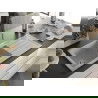 Mexen Andres Chiuvetă de granit de 1,5 compartiment cu picurător și baterie de bucătărie Rita, Bej - 6515-69-670300-69