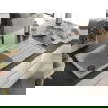 Mexen Andres Chiuvetă de granit de 1,5 compartiment cu picurător și baterie de bucătărie Rita, Bej - 6515-69-670300-70