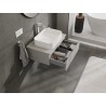 Mexen Orio dulap baie sub chiuvetă 70 cm cu blat, 1 sertar, gri mat - 91A10-07023-1-BFC62
