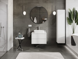 Mexen Orio dulap de baie sub lavoar 70 cm cu blat, 2 sertare, alb mat - 91A10-07047-2-BFFC01