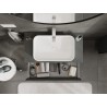 Mexen Orio dulap de baie sub lavoar 90 cm cu blat, 2 sertare, grafit mat - 91A10-09047-2-BFFC66