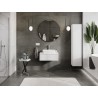 Mexen Rivel dulap baie sub chiuvetă 70 cm cu blat, 1 sertar, canelat, alb mat - 91A20-07023-1-BFC01