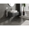 Mexen Rivel dulap baie sub chiuvetă 80 cm cu blat, 1 sertar, canelat, grafit mat - 91A20-08023-1-BFC66