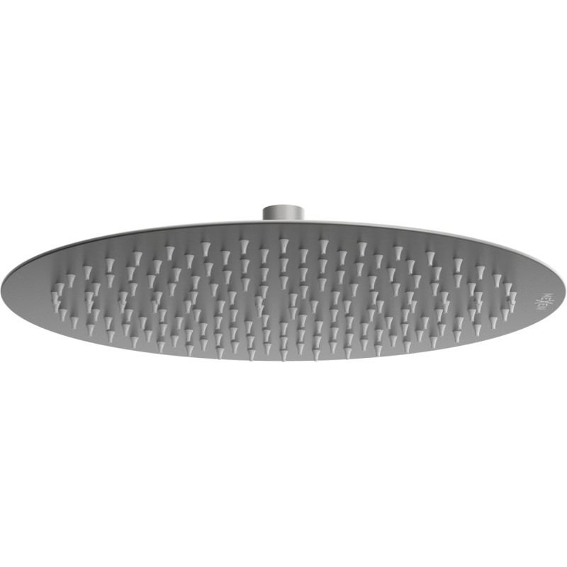 Mexen Slim pălărie de duș 30 cm, gri armat periat - 79230-66