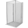 Mexen Exo-F 3S cabină de duș cu 3 pereți pliabilă 85 x 85 cm, transparent, crom - 816-085-085-01-00-3S