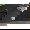 Chiuvetă de granit Mexen Vito cu 1 cuvă și baterie de bucătărie Rita, negru - 6503-77-670300-70-B