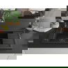 Mexen Elias1-medencés gránit mosogató edényszárítóval 795 x 480 mm, Fekete, szifon Fekete - 6511791005-77-B