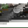 Mexen Andres Chiuvetă de granit cu 1,5 compartiment cu picurător 1000 x 500 mm, Neagră/Argintiu metalic - 6515101510-73