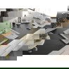Mexen Enzo chiuvetă de granit cu un compartiment, cu picurător și baterie de bucătărie Duero, Bej - 6506-69-671600-69