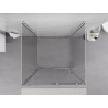 Mexen Exo-S 3S cabina de duș cu 3 pereți glisanți 100 x 100 cm, transparentă, crom - 8151-100-100-01-00-3S