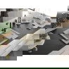 Mexen Enzo chiuvetă de granit cu un compartiment, cu picurător și baterie de bucătărie Duero, Bej - 6506-69-671600-70