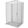 Mexen Exo-S 3S cabină de duș cu 3 pereți glisantă 155 x 110 cm, transparentă, crom - 8151-155-110-01-00-3S