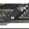 Mexen Tomas Chiuvetă de granit cu 2 compartimente 800 x 500 mm, gri, sifon Crom - 6516802000-71