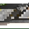 Mexen Tomas Chiuvetă de granit cu 2 compartimente 800 x 500 mm, Albă, sifon Auriu - 6516802000-20-G