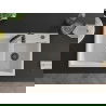 Mexen Tomas 2-medencés gránit mosogató 800 x 500 mm, Fehér, szifon Fekete - 6516802000-20-B